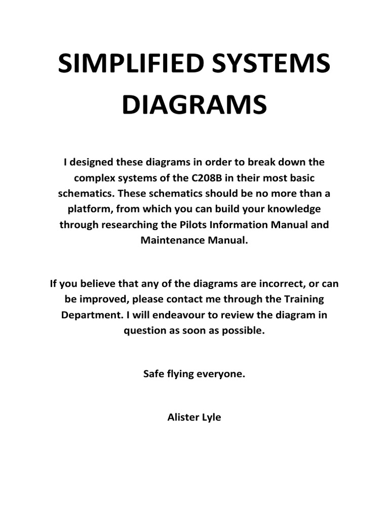 Simple Systems Diagrams | PDF
