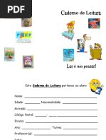Caderno de leitura