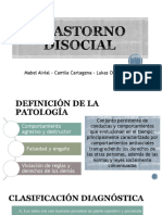 Trastorno Disociativo