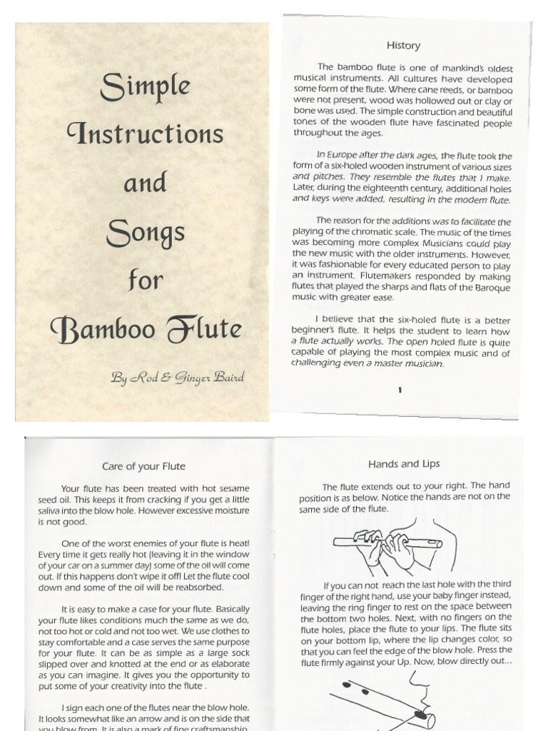 Bamboo Flute Book PDF PDF