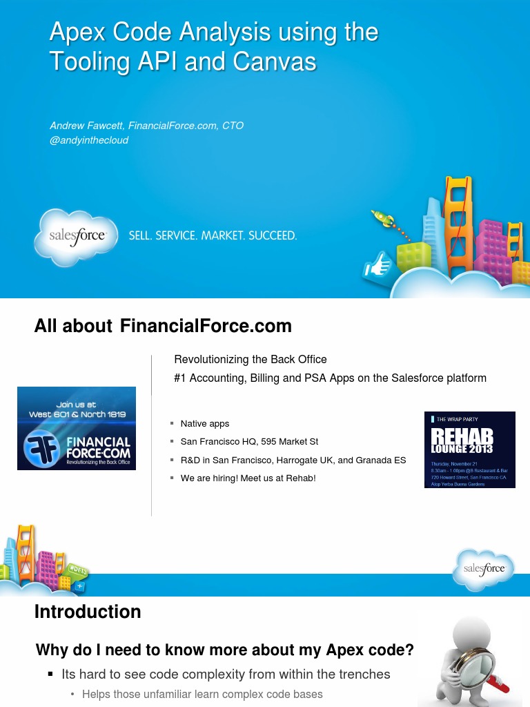 Apex Code Analysis With Tooling API PDF Application Programming