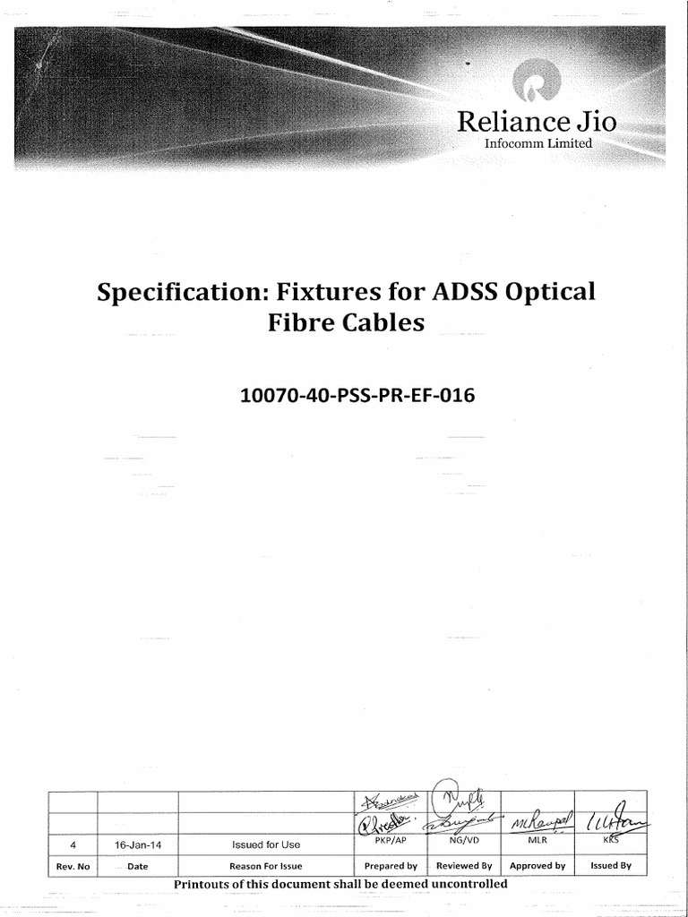 Aerial - Fixtures Guideline | PDF | Optical Fiber | Wire