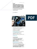 Con Smart road sense si avvera il sogno degli automobilisti romani - Corriere.it, 3 maggio 2019