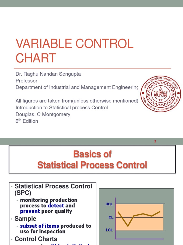 TQM-I 06 Variable Control Chart | PDF | Normal Distribution | Standard