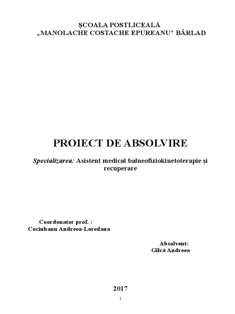 Rolul Kinetoterapiei in Reabilitarea Pacientilor | PDF