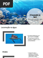 A locomoÇÃo aquatica