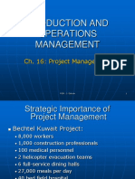 Production and Operations Management