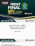 Sprint Final MPU Igualdade Racial AliceRocha