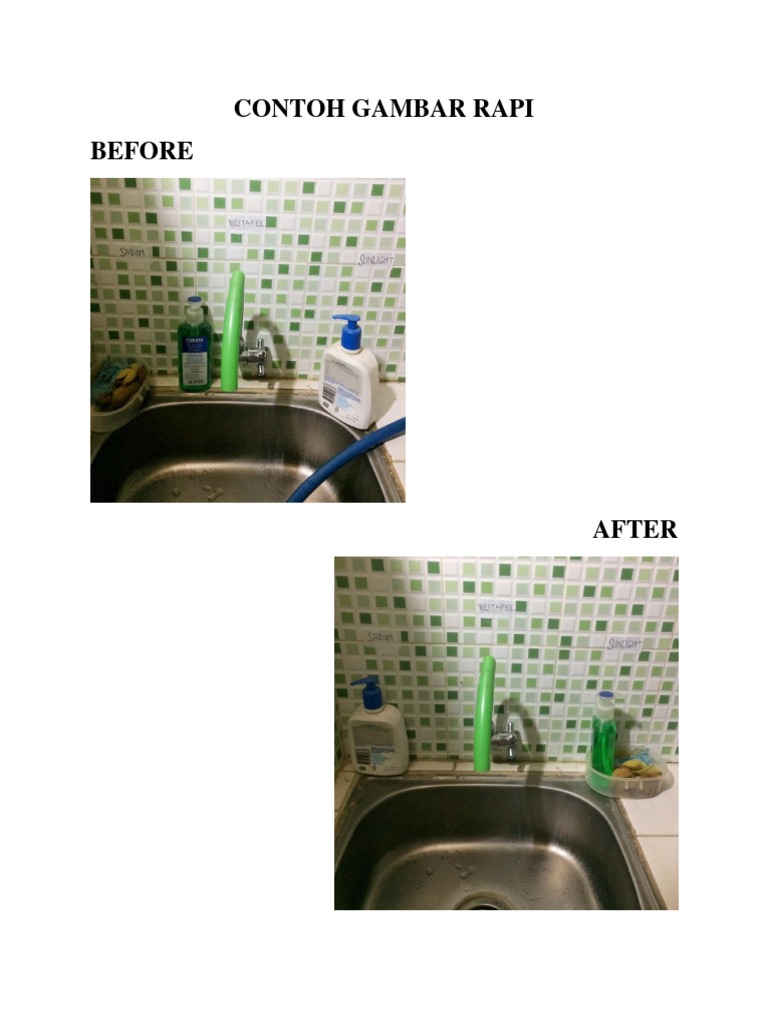 Contoh Gambar Rapi dan Resik | PDF