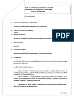 GFPI-F-019 Guia - de - Aprendizaje Diagnóstico de Sistemas de Seguridad Pasiva