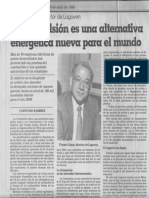 La Orimulsion Es Una Alternativa Energetica Nueva para El Mundo - El Nacional 06.04.1988