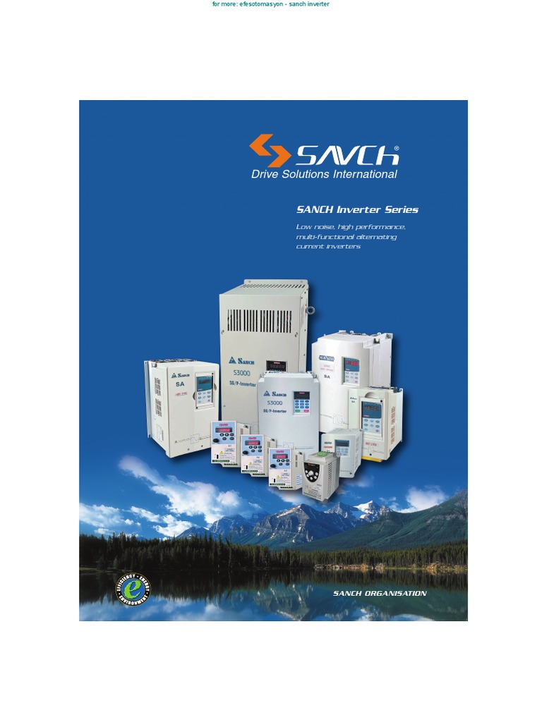 Drive Solutions International: SANCH Inverter Series | PDF | Power ...