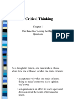 Critical Thinking - Chapter 1