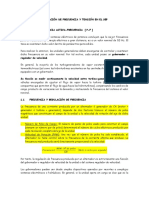 1.3.- Regulación de Frecuencia y Tensión en El Sep