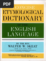 Concise Etymological Dictionary PDF