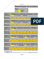 Calculo Cabeamento