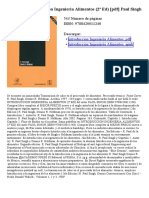 Introduccion Ingenieria Alimentos (2 Ed) PDF