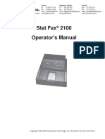 AWA002 - EN Operating Manual 2100