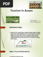 Tourism in Assam: Name: Suraj Aich Roll No: DHE/17/CV/010 Branch: Civil Engineering