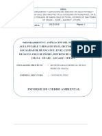 Informe de Cierre Ambiental - Pitec