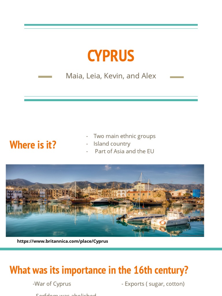 Cyprus: History, Geography, and Politics | PDF