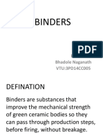 Binders: BY Bhadole Naganath VTU:3PD14CC005