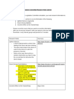 Sarah Fadel - Legislative Committee Research Note Catcher