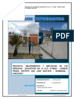 Informe Topográfico San Melchor