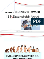 Evolución y Antecedentes de Gestión Humana