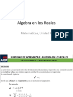 Algebra en Los Reales C