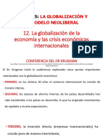 12. Globalización de La Economía y El Comercio Exterior