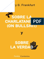 Sobre La Charlataneria On Bullshit PDF