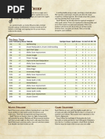 5th Ed Spell Thief Custom Class