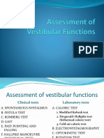 Vestibular Function Tests