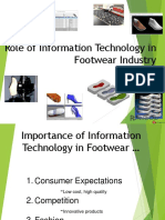 Role of Information Technlogy in Footwear