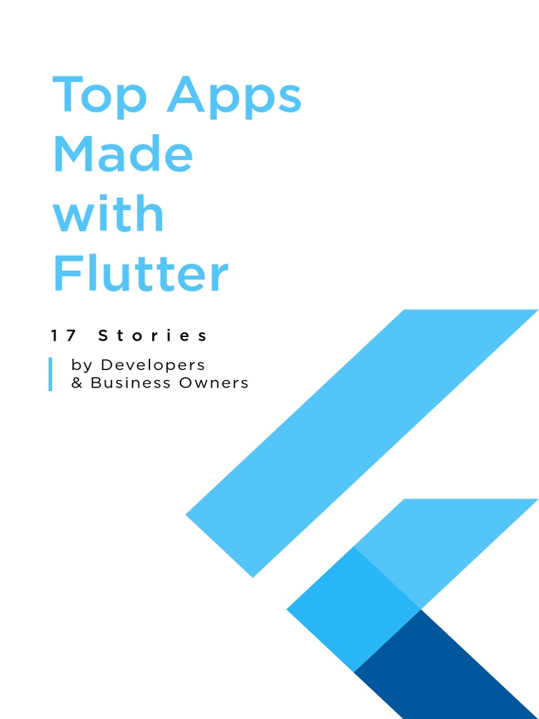 Top Apps Made With Flutter - Ebook PDF | PDF | Mobile App | Android ...