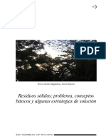 Residuos Sólidos: Problema, Conceptos Básicos y Algunas Estrategias de Solución