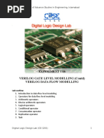 Lab 6 Verilog Data Flow