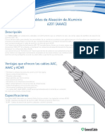 Ficha Tecnica Cables Al-AAAC General Cable PDF