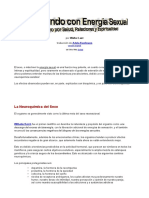 La neuroquímica del sexo y sus efectos en la salud y las relaciones