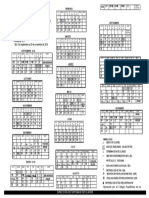 Calendario UNAM 2019-2020