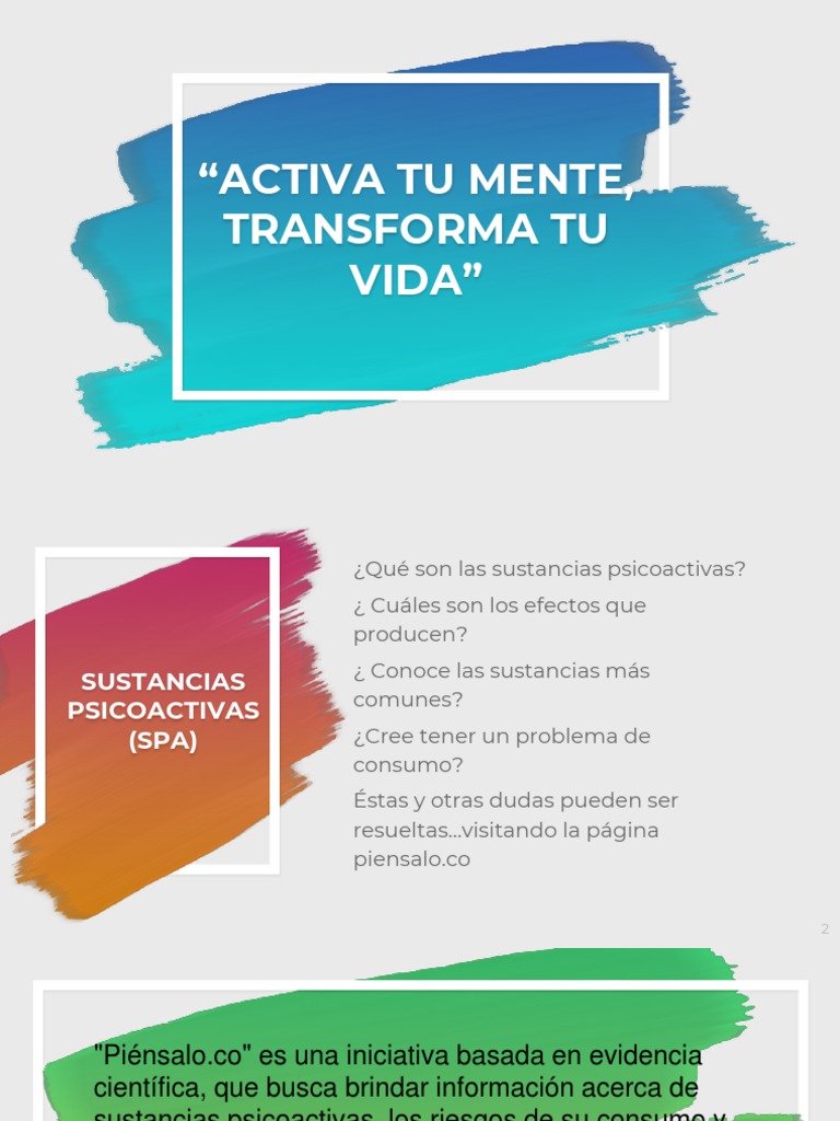 Campaña Activa Tu Mente, Transforma Tu Vida | PDF