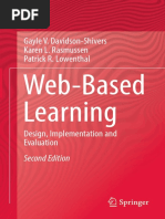 Web-Based Learning: Gayle V. Davidson-Shivers Karen L. Rasmussen Patrick R. Lowenthal