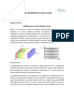 FDMA: Acceso múltiple por división de frecuencia