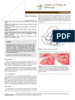 A Large Vocal Fold Polyp Causing Dyspnea HmeB