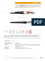 Caracteristicas Cable de Instrumentacion
