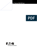 User's Guide: Eaton Power Xpert Gateway PXGX PDP Card