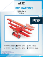 THE RED BARON’S FOKKER DR.1