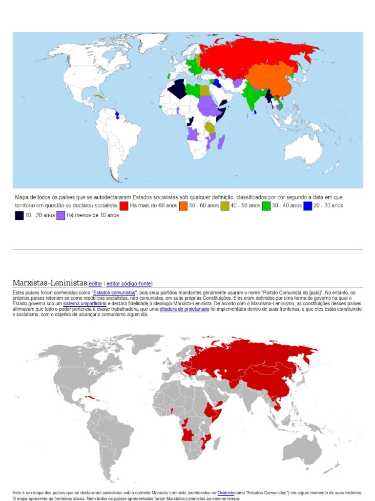 Países Socialistas | PDF