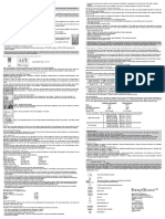 EasyGluco StripManual PDF